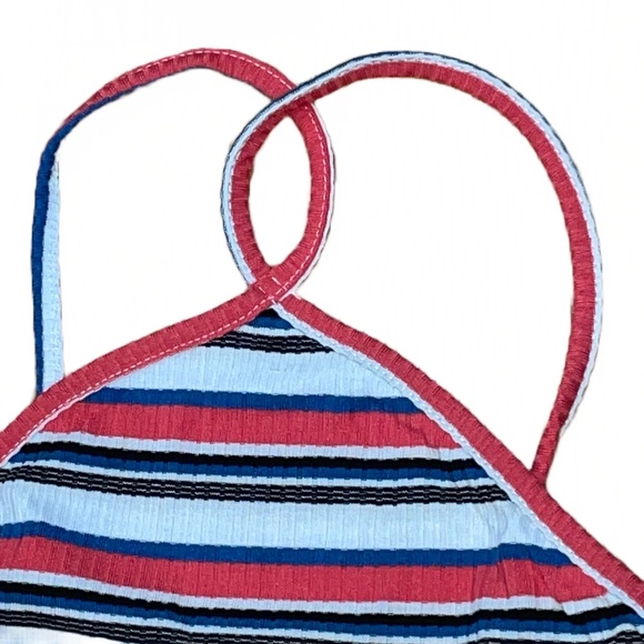 NEW Women's Stretchy Fitted Rewind Bodycon X back open Mini Dress Red Navy XXL - Picture 5 of 13